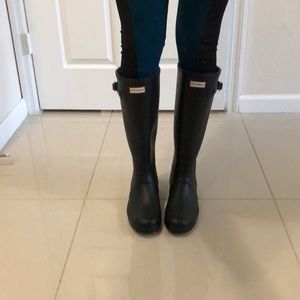 Hunter rain boots